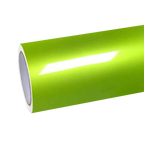 Gloss Liquid Fluorescent Neon Yellow Car Vinyl Wrap PET