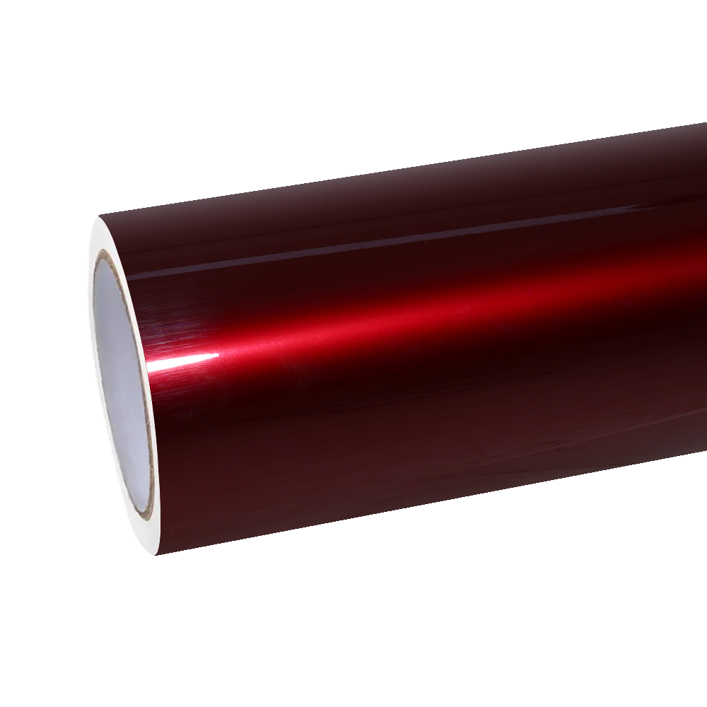 Gloss Liquid Metallic Dragon Blood Red Vinyl Wrap Paper Backing product image 2 - Veloro metallic vinyl wrap