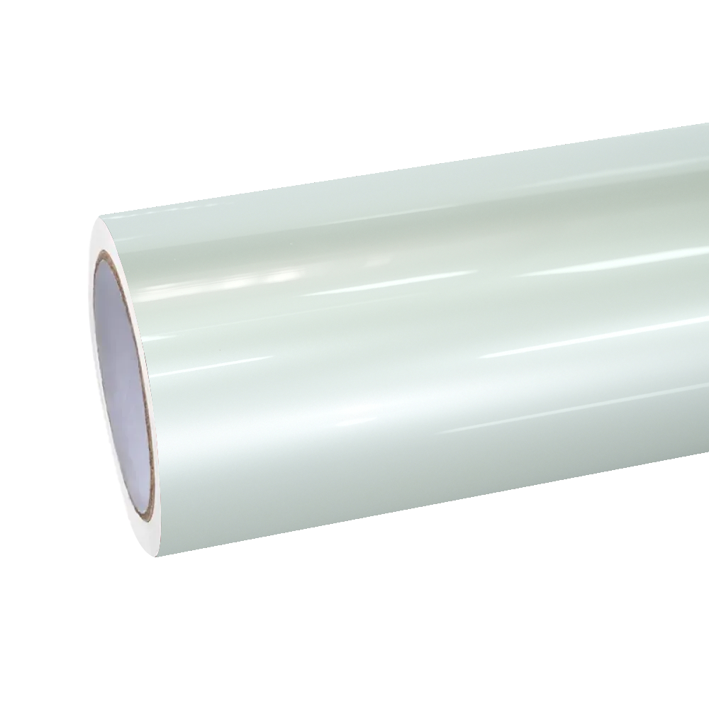Gloss Liquid Mousse White Car Vinyl Wrap PET product image 2 - Veloro gloss vinyl wrap