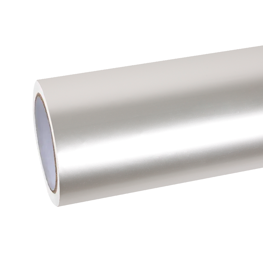 Gloss Liquid Victor Silver Car Vinyl Wrap PET product image 2 - Veloro gloss vinyl wrap