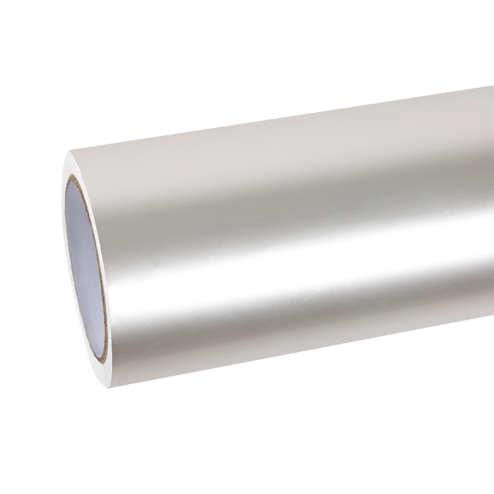 Gloss Liquid Victor Silver Car Vinyl Wrap PET product image 2 - Veloro gloss vinyl wrap