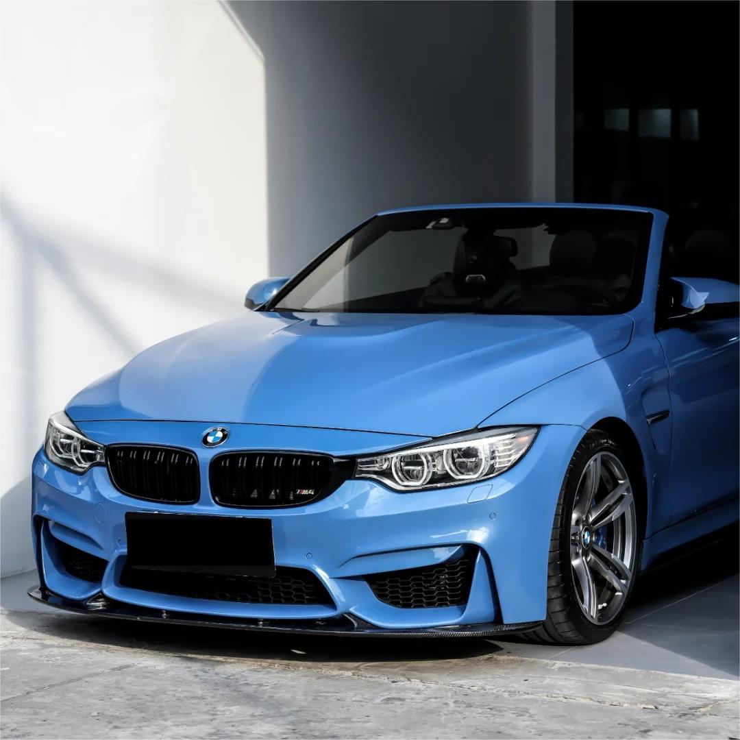 Gloss Marina Blue Car Viny Wrap Sale BMW M4 PET product image 4 - Veloro gloss vinyl wrap