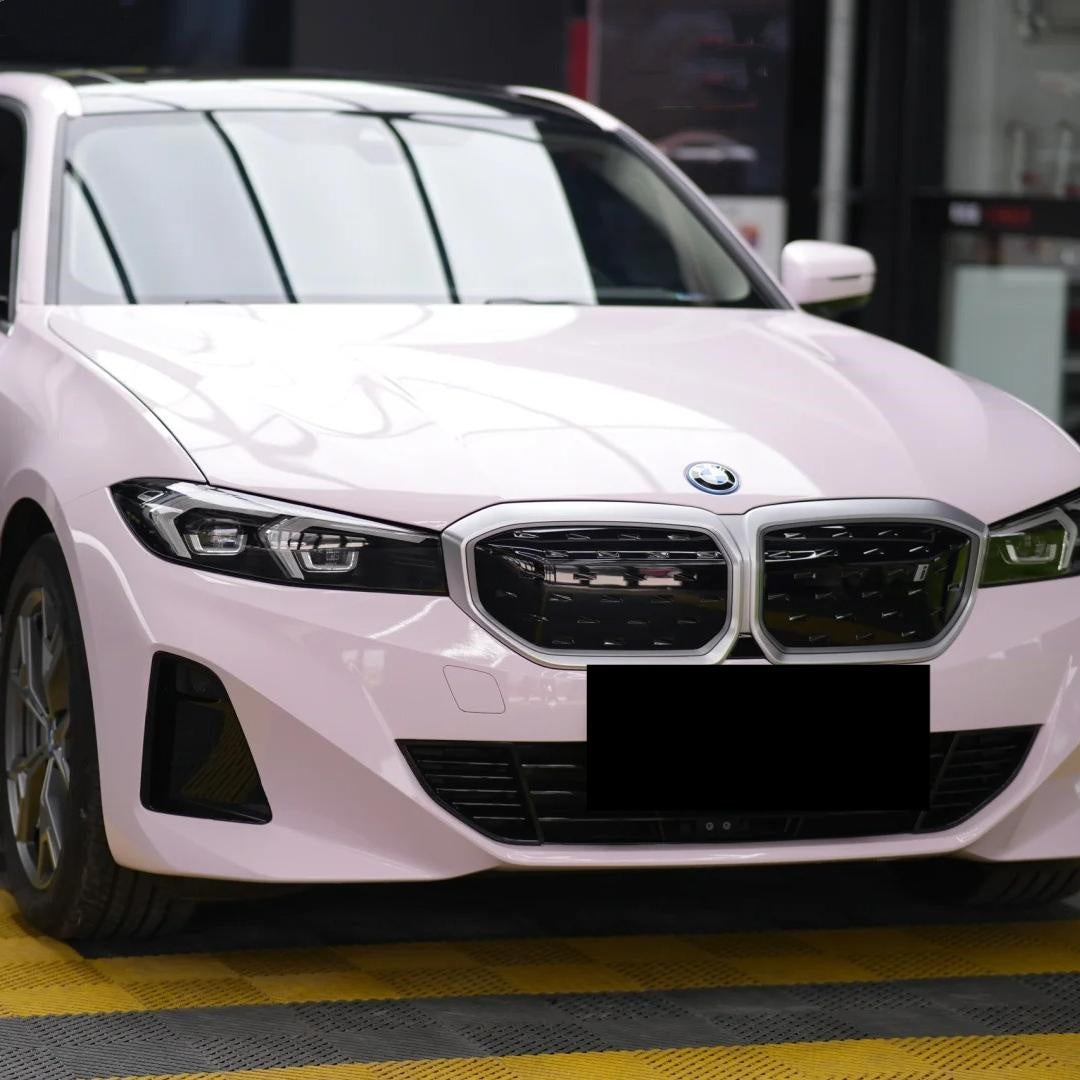 Gloss Mary Kary Pink Car Vinyl Wrap PET product image 4 - Veloro gloss vinyl wrap