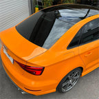 Gloss Mclaren Orange Car Vinyl Wrap PET product image 11 - Veloro gloss vinyl wrap