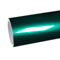 Gloss Metallic Agate Green Car Vinyl Wrap PET