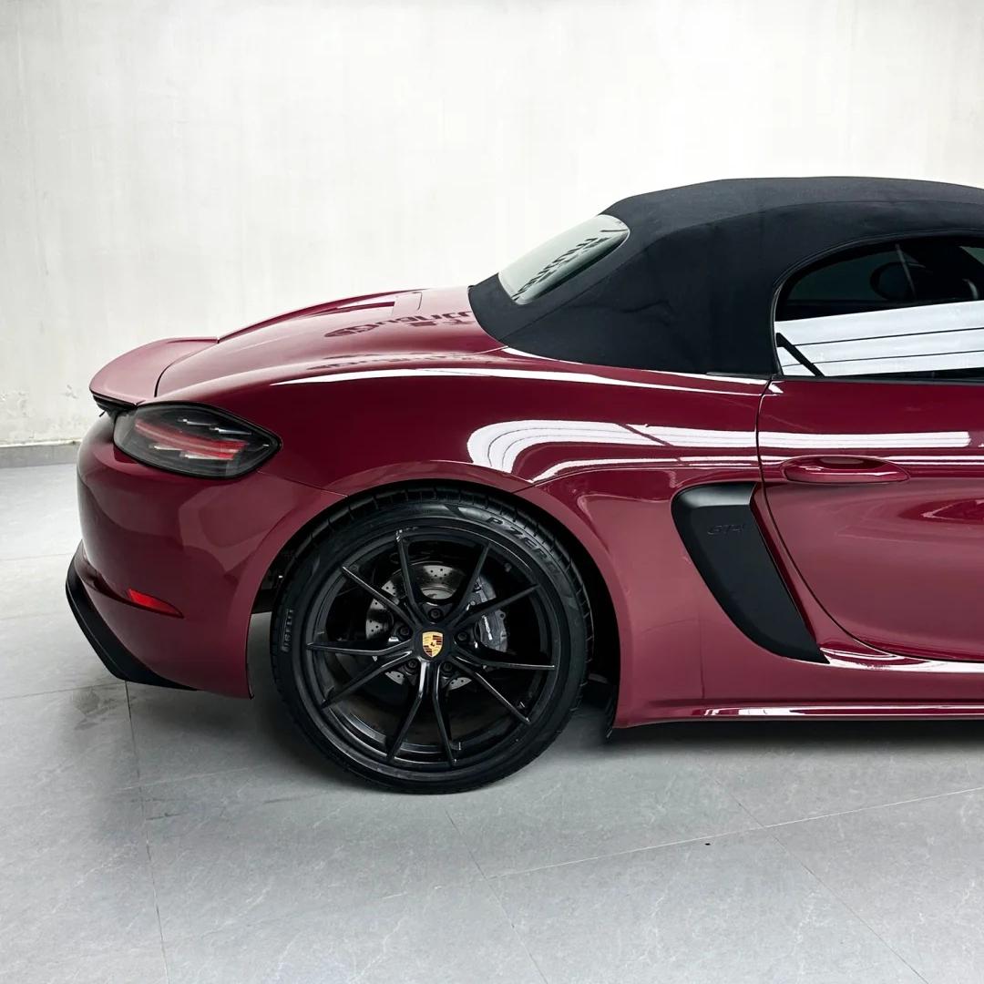 Gloss Metallic Ancora Red Car Vinyl Wrap PET product image 8 - Veloro metallic vinyl wrap