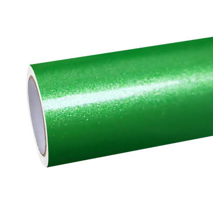 Gloss Metallic Apple Green Car Vinyl Wrap