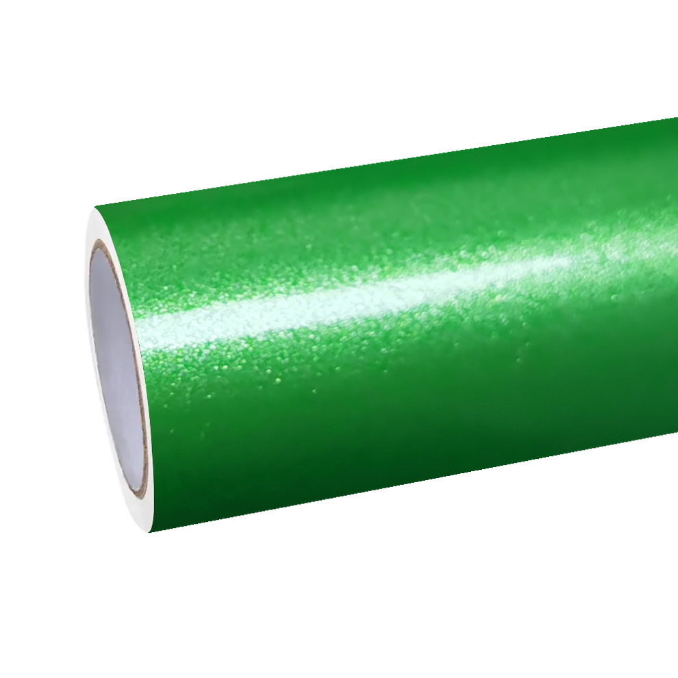 Gloss Metallic Apple Green Car Vinyl Wrap