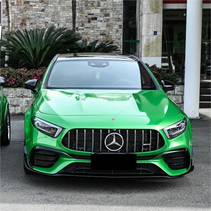 Gloss Metallic Apple Green Car Vinyl Wrap product image 3 - Veloro metallic vinyl wrap