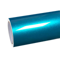 Gloss Metallic Atomic Teal Car Vinyl Wrap PET