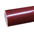 Gloss Metallic Black Cherry Red Car Vinyl Wrap PET