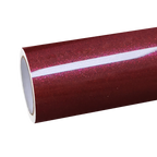 Gloss Metallic Black Cherry Red Car Vinyl Wrap PET