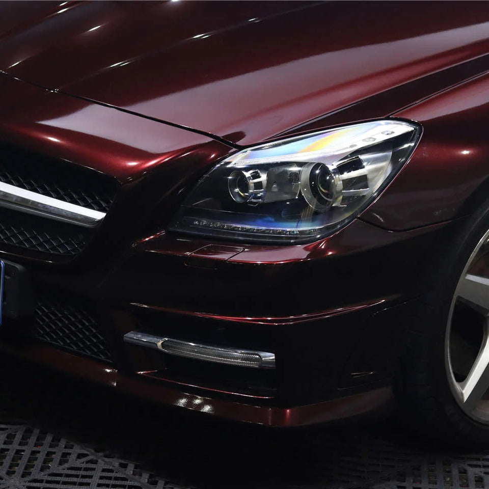 Gloss Metallic Black Rose Car Vinyl Wrap PET product image 9 - Veloro metallic vinyl wrap