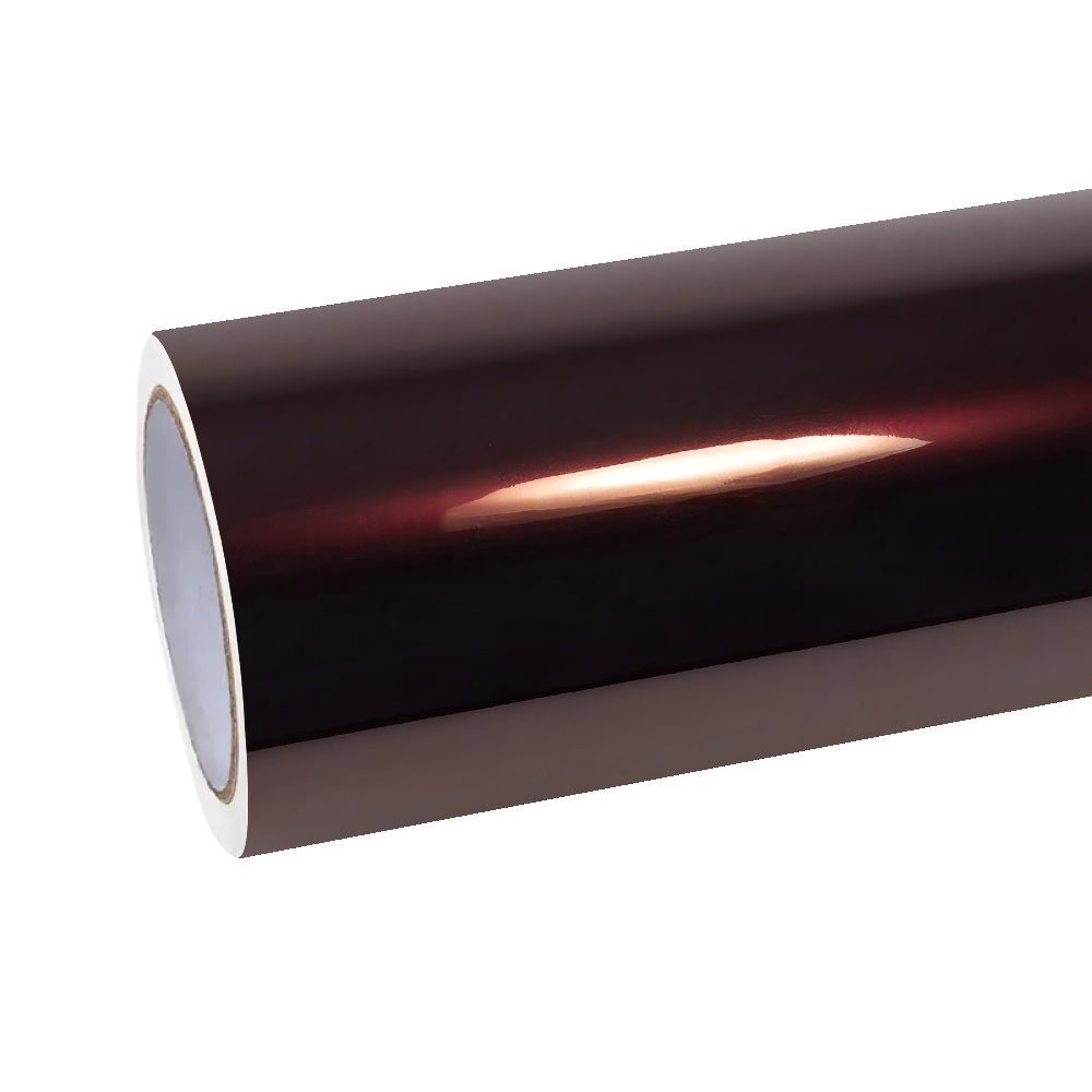 Gloss Metallic Black Rose Car Vinyl Wrap PET product image 2 - Veloro metallic vinyl wrap