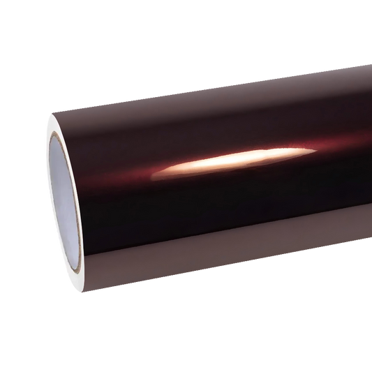 Gloss Metallic Black Rose Car Vinyl Wrap PET product image 2 - Veloro metallic vinyl wrap