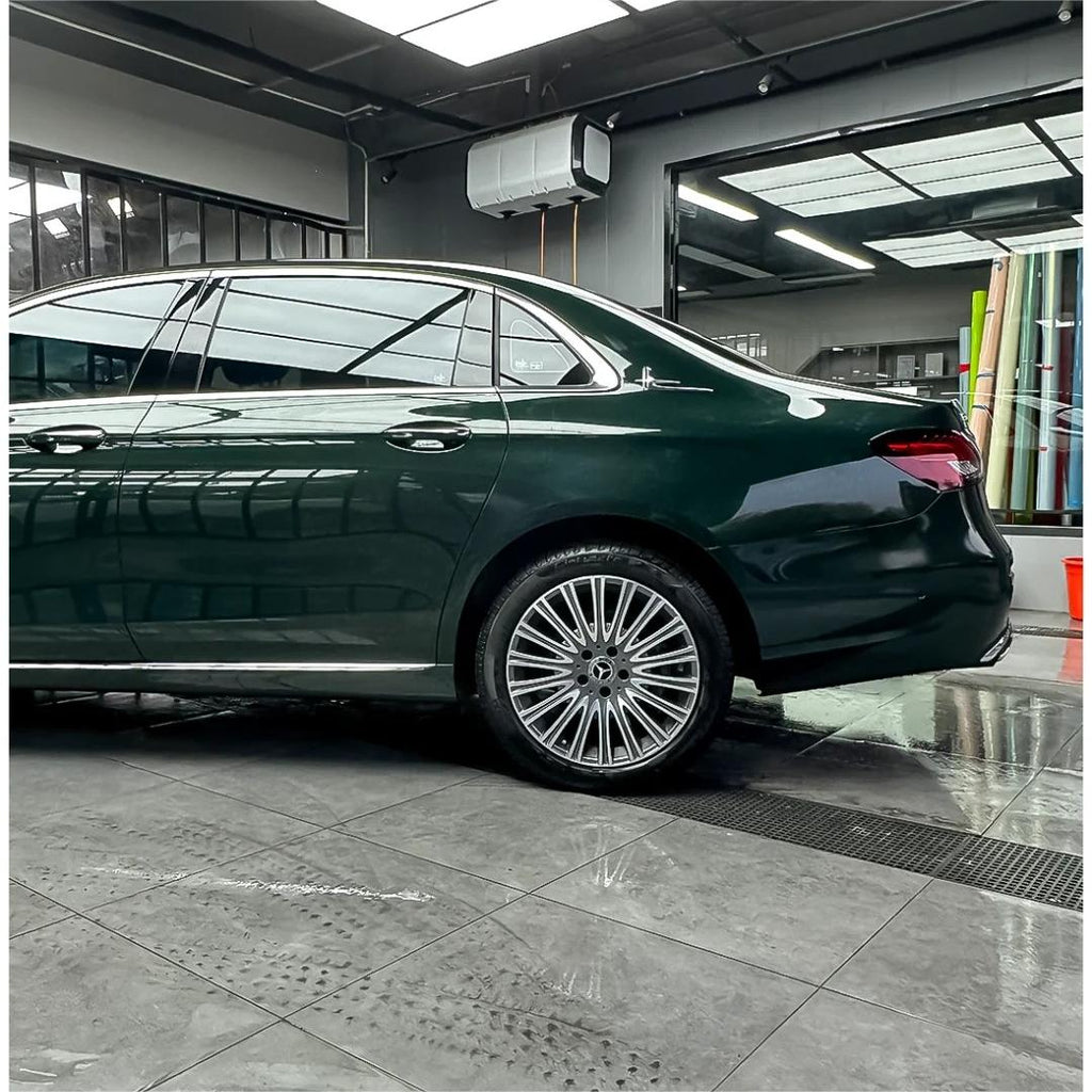 Gloss Metallic Blackish Green Car Vinyl Wrap product image 5 - Veloro metallic vinyl wrap