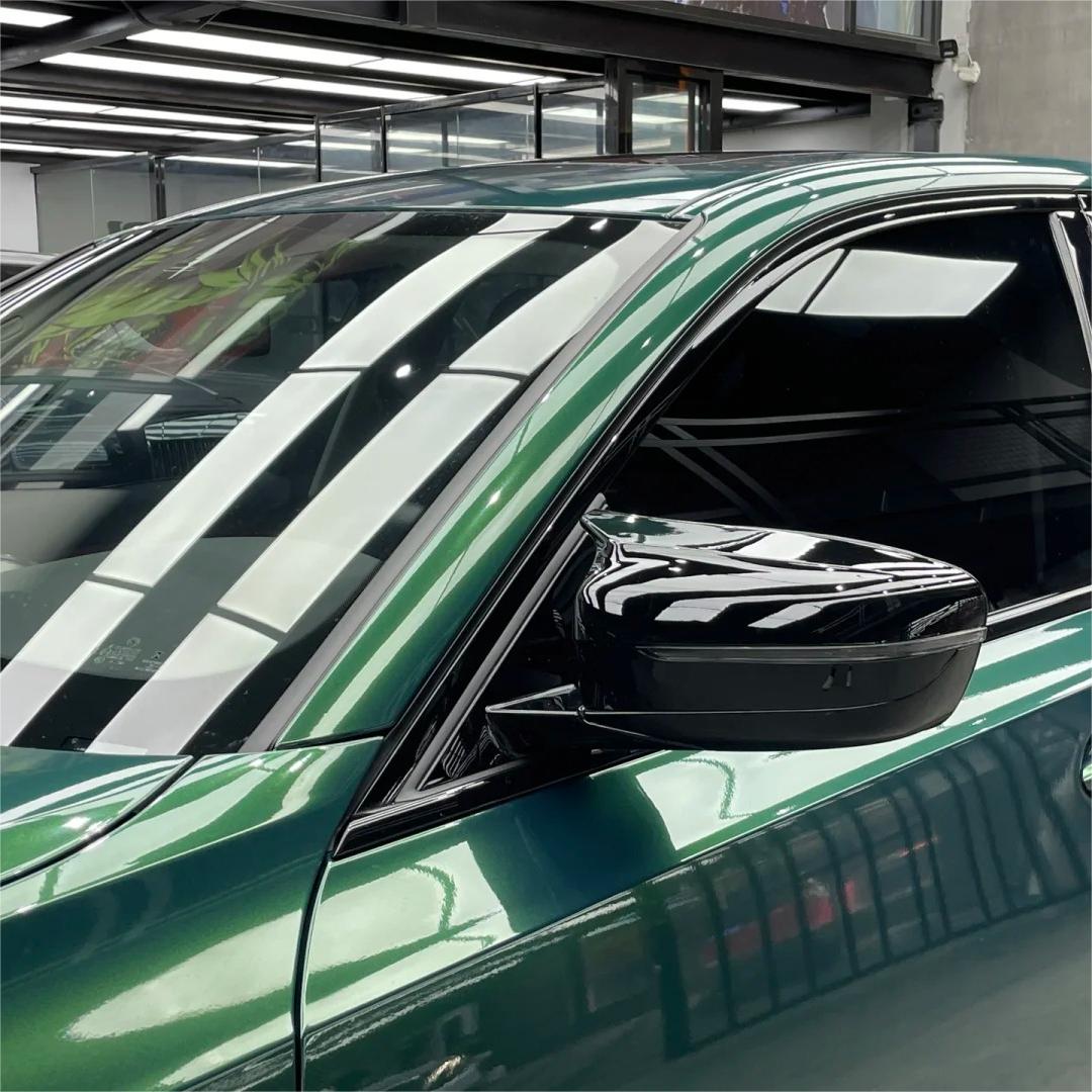 Gloss Metallic Blackish Green Car Vinyl Wrap product image 9 - Veloro metallic vinyl wrap