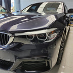 Gloss Metallic Blue Grey Car Vinyl Wrap product image 4 - Veloro metallic vinyl wrap