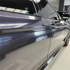 Gloss Metallic Blue Grey Car Vinyl Wrap product image 5 - Veloro metallic vinyl wrap