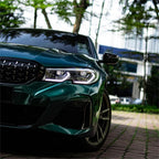 Gloss Metallic British Royal Green Car Vinyl Wrap PET product image 5 - Veloro metallic vinyl wrap