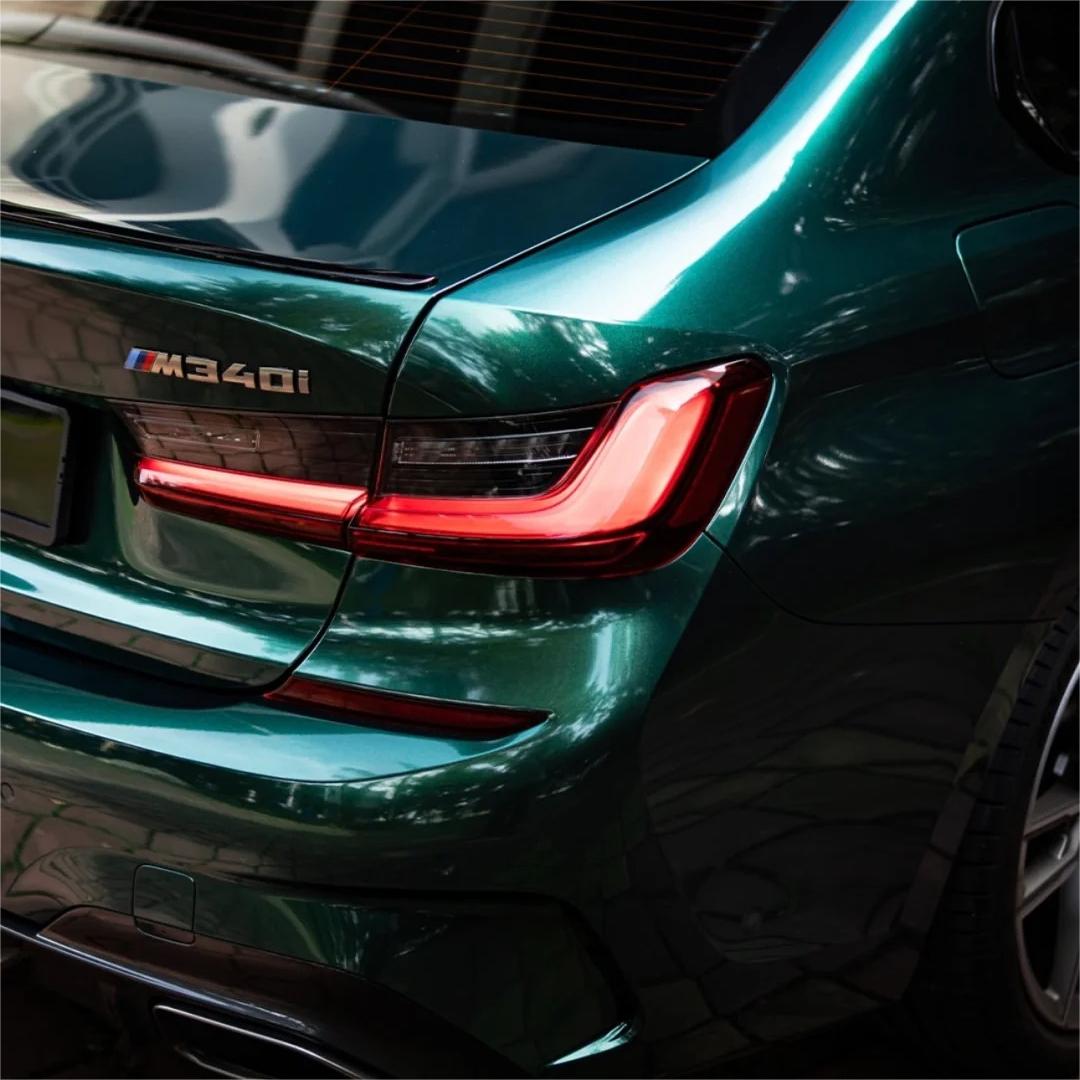 Gloss Metallic British Royal Green Car Vinyl Wrap PET product image 6 - Veloro metallic vinyl wrap