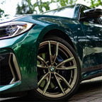 Gloss Metallic British Royal Green Car Vinyl Wrap PET product image 4 - Veloro metallic vinyl wrap