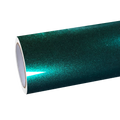 Gloss Metallic British Royal Green Car Vinyl Wrap PET