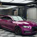 Gloss Metallic Candy Purple Car Vinyl Wrap PET product image 6 - Veloro metallic vinyl wrap