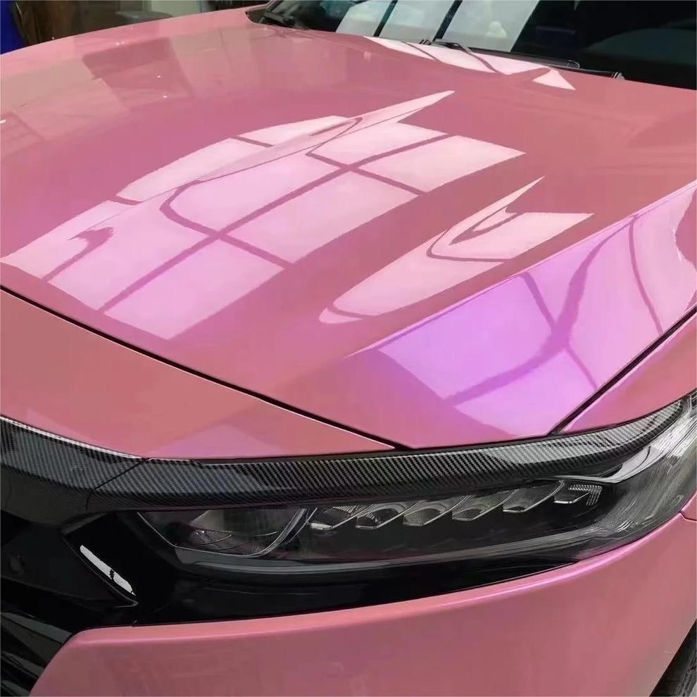 Gloss Metallic Candy Purple Pink Car Vinyl Wrap product image 4 - Veloro metallic vinyl wrap