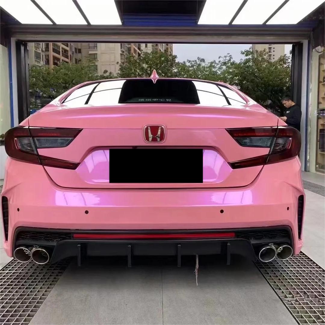 Gloss Metallic Candy Purple Pink Car Vinyl Wrap product image 6 - Veloro metallic vinyl wrap