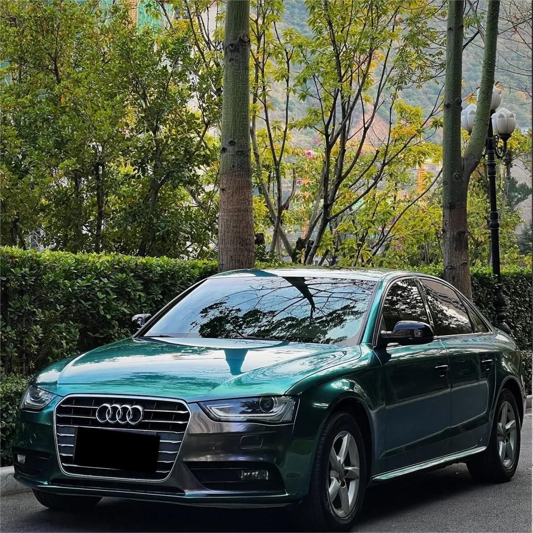Gloss Metallic Celadon Green Car Vinyl Wrap product image 2 - Veloro metallic vinyl wrap