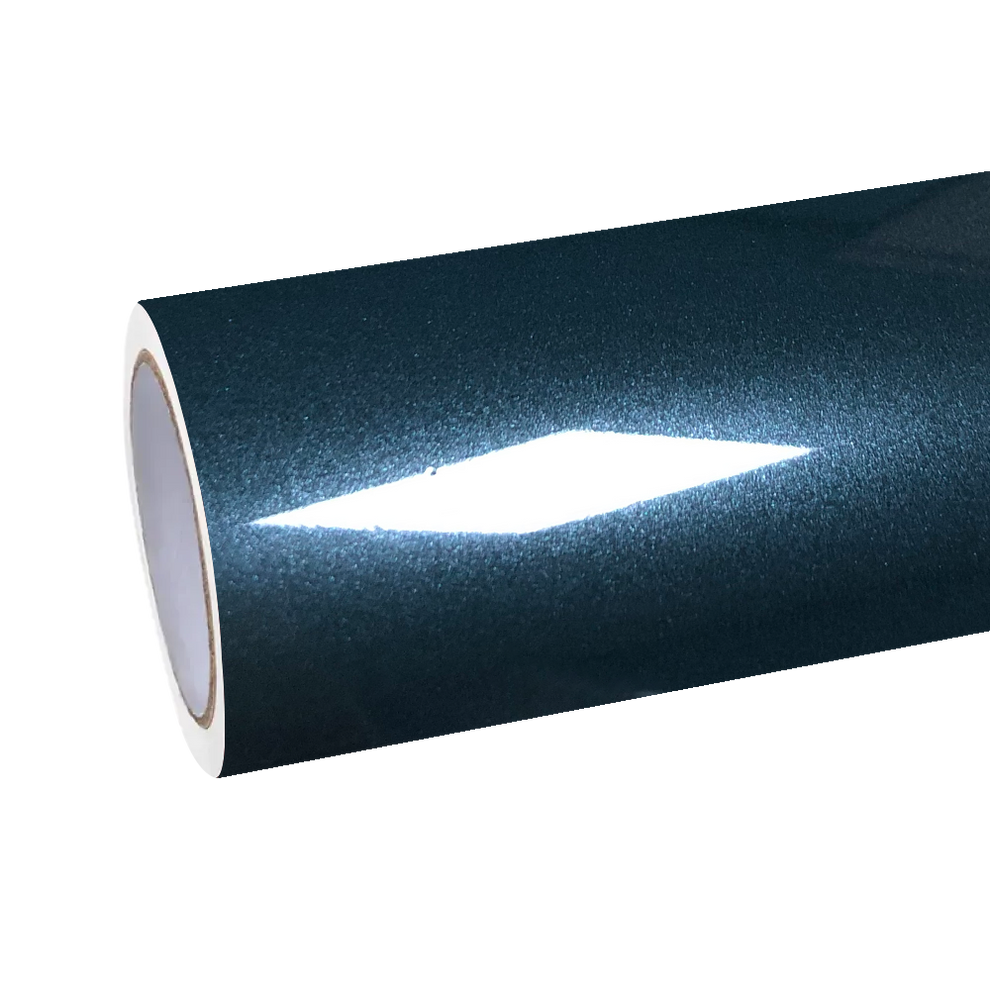 Gloss Metallic Cerulean Green Car Vinyl Wrap BMW product image 2 - Veloro metallic vinyl wrap