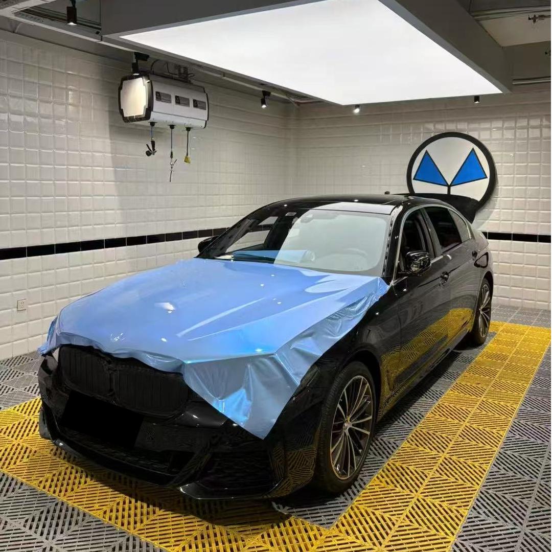 Gloss Metallic Chameleon Blue Grey Car Vinyl Wrap PET product image 9 - Veloro color shift vinyl wrap