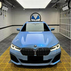 Gloss Metallic Chameleon Blue Grey Car Vinyl Wrap PET product image 4 - Veloro color shift vinyl wrap