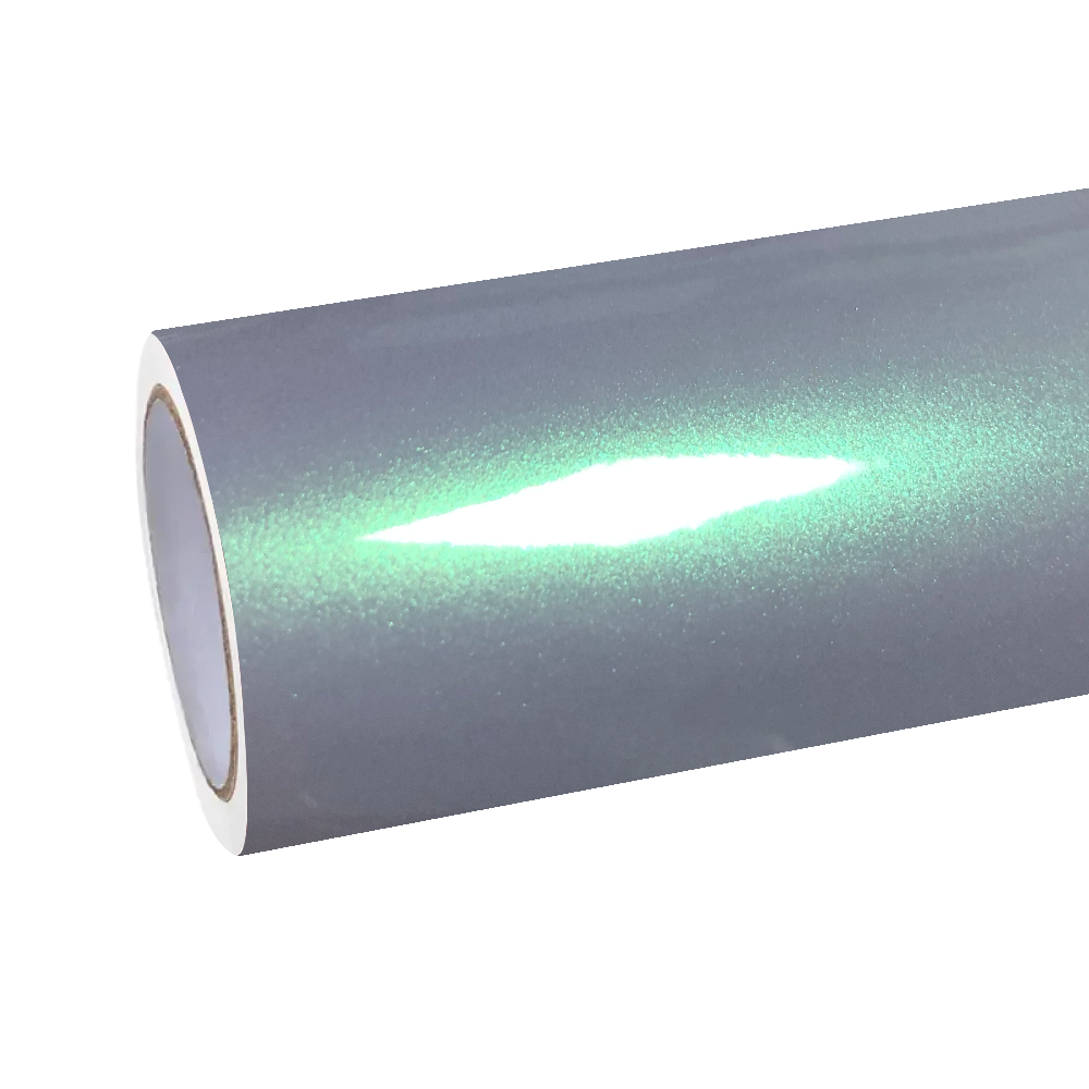 Gloss Metallic Chameleon Candy Blue Green Car Vinyl Wrap product image 2 - Veloro color shift vinyl wrap