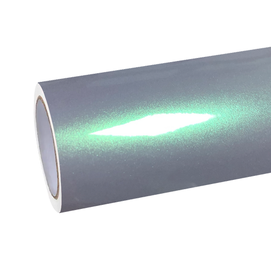 Gloss Metallic Chameleon Candy Blue Green Car Vinyl Wrap product image 2 - Veloro color shift vinyl wrap