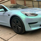 Gloss Metallic Chameleon Candy Blue Green Car Vinyl Wrap product image 5 - Veloro color shift vinyl wrap