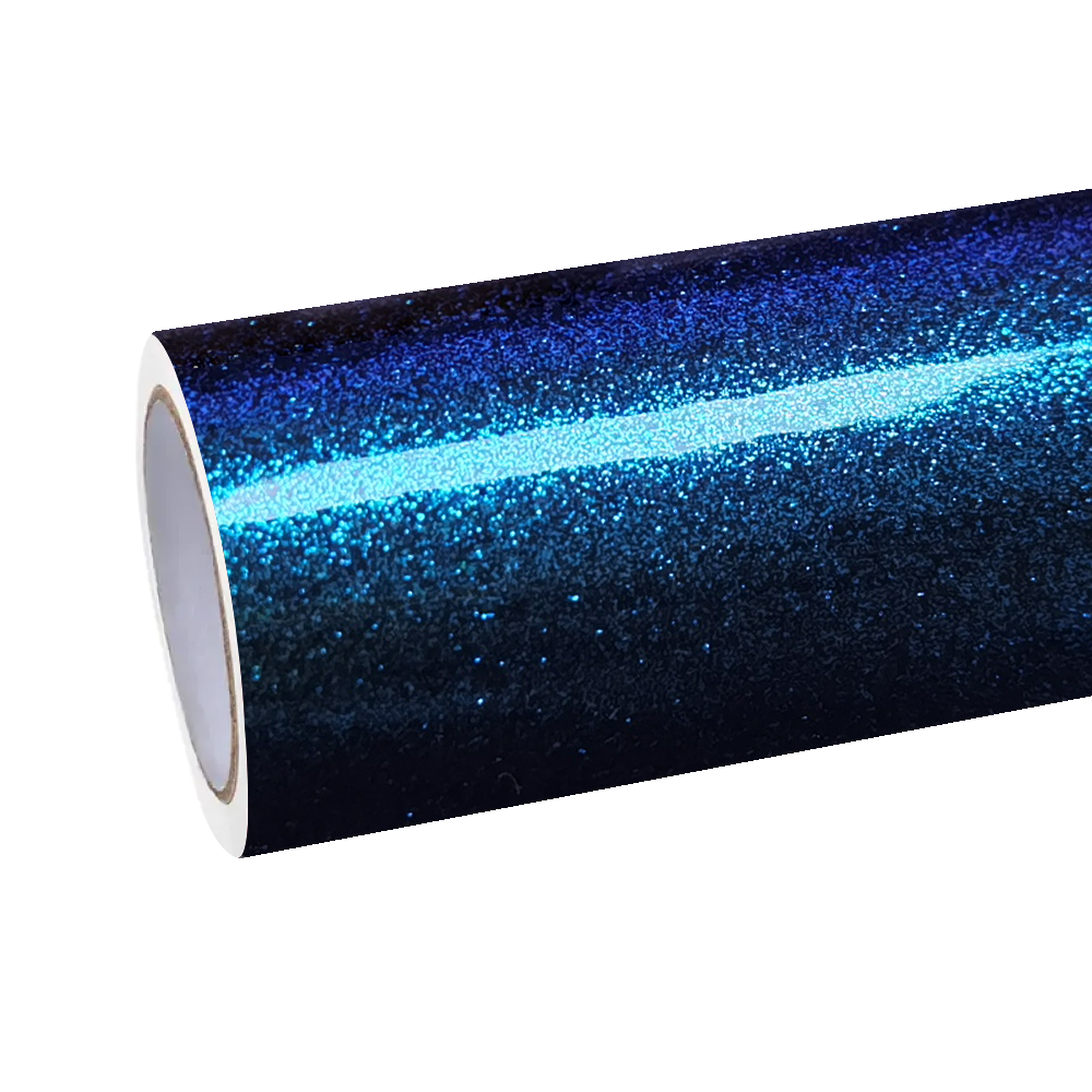 Gloss Metallic Chameleon Diamond Purple Blue Car Vinyl Wrap product image 2 - Veloro color shift vinyl wrap