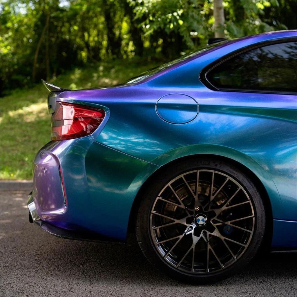 Gloss Metallic Chameleon Diamond Purple Blue Car Vinyl Wrap product image 15 - Veloro color shift vinyl wrap