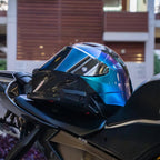 Gloss Metallic Chameleon Diamond Purple Blue Car Vinyl Wrap product image 10 - Veloro color shift vinyl wrap