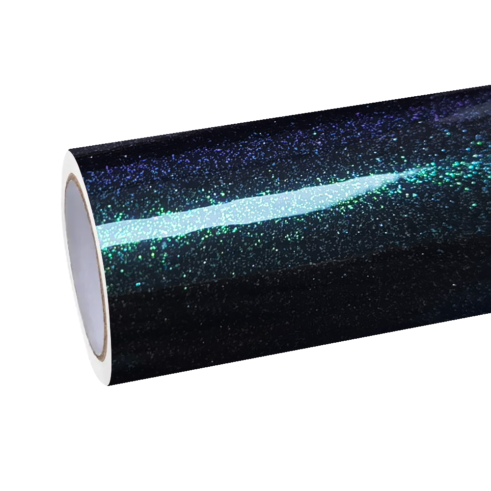 Gloss Metallic Chameleon Diamond Purple Green Car Vinyl Wrap PET product image 2 - Veloro color shift vinyl wrap