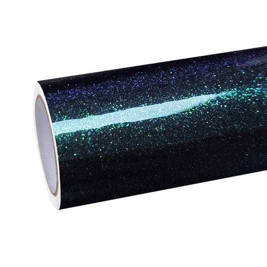 Gloss Metallic Chameleon Diamond Purple Green Car Vinyl Wrap PET product image 2 - Veloro color shift vinyl wrap
