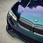 Gloss Metallic Chameleon Diamond Purple Green Car Vinyl Wrap PET product image 13 - Veloro color shift vinyl wrap