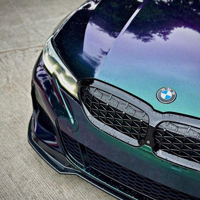 Gloss Metallic Chameleon Diamond Purple Green Car Vinyl Wrap PET product image 13 - Veloro color shift vinyl wrap