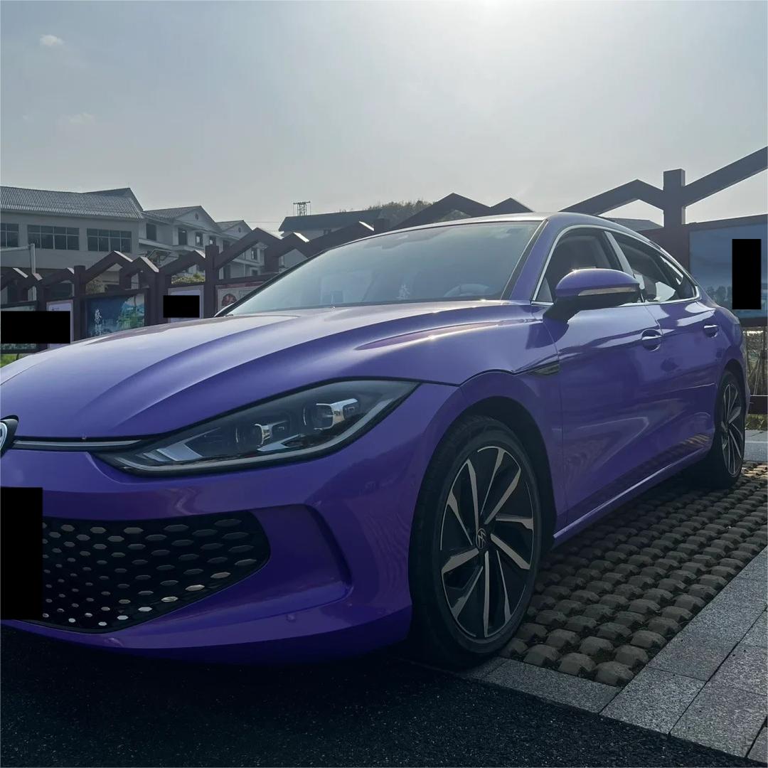 Gloss Metallic Chameleon Gold Purple Car Vinyl Wrap product image 3 - Veloro color shift vinyl wrap