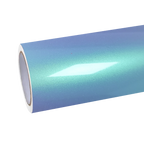 Gloss Metallic Chameleon Green Blue Car Vinyl Wrap product image 2 - Veloro color shift vinyl wrap