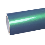 Gloss Metallic Chameleon Green Grey Car Vinyl Wrap product image 2 - Veloro color shift vinyl wrap