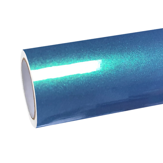 Gloss Metallic Chameleon Green Purple Car Vinyl Wrap