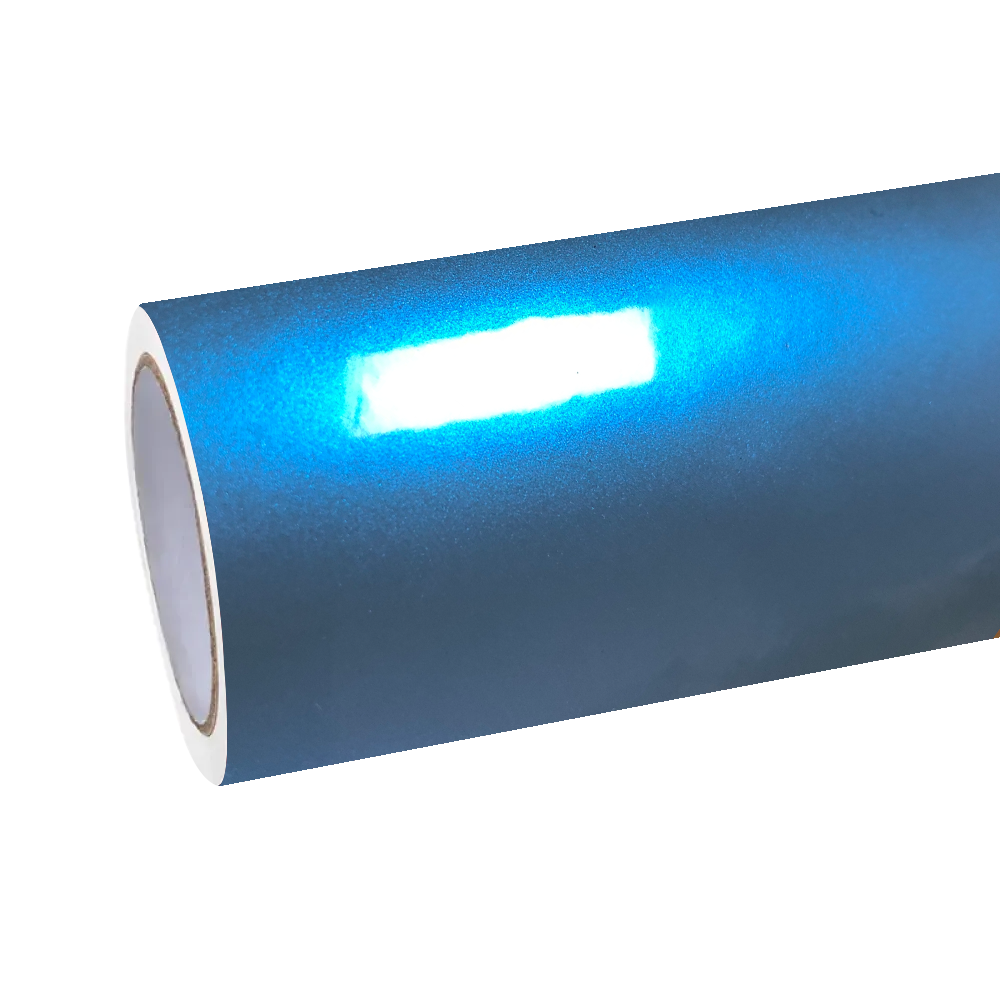 Gloss Metallic Chameleon Grey Blue Car Vinyl Wrap product image 2 - Veloro color shift vinyl wrap