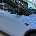 Gloss Metallic Chameleon Grey Blue Car Vinyl Wrap product image 8 - Veloro color shift vinyl wrap
